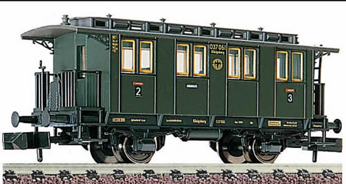 Fleischmann 8058 - 2nd/3rd Class passenger coach, type BCi Pr86 of the DRG