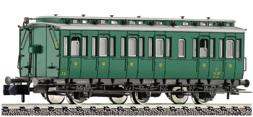 Fleischmann 807007 - 3-axle compartment coach w/out brakeman of the FS