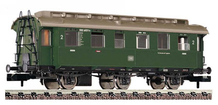 Fleischmann 8074 - 3-axled passenger coach, 2nd class with load bay, type B3itr (CC3itrpr07a) of the DB