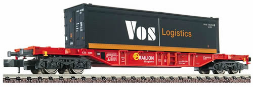 Fleischmann 824401 - Container carrying wagon RAILION, type Sgns of the DB AG