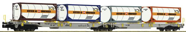 Fleischmann 825026 - Articulated double pocket wagon T2000, AAE         