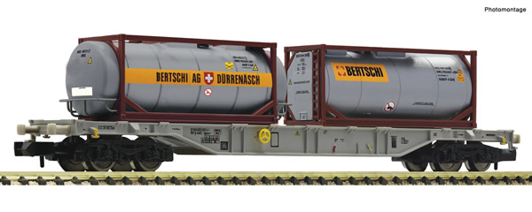 Fleischmann 825214 - Container carrier wagon