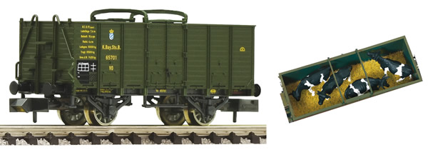 Fleischmann 826003 - Open livestock wagon „VO“ Kbaystsb