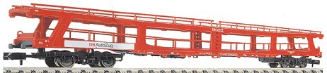 Fleischmann 8295 - Double-decker car transporter in traffic red livery