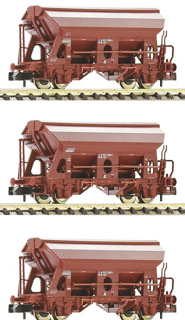 Fleischmann 830358 - German Swivel roof wagon set of the DB AG