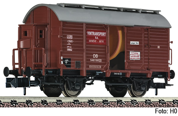 Fleischmann 845710 - Wine barrel tank wagon DB