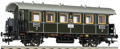 Fleischmann 845812 - Bavarian 2nd Class Coach