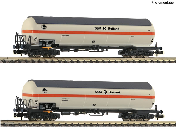 Fleischmann 849101 - 2 piece set pressure gas tank wagons