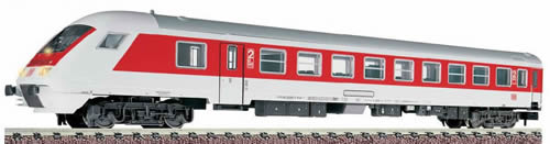 Fleischmann 8600 - IC/EC control-cab coach in traffic red livery, 2nd class