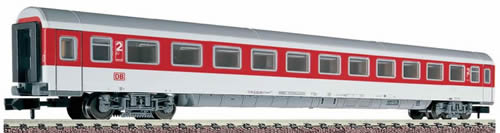 Fleischmann 8604 - IC/EC compartment coach in traffic red livery, 2nd class