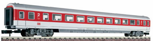 Fleischmann 8605 - IC/EC open-plan coach in traffic red livery, 2nd class