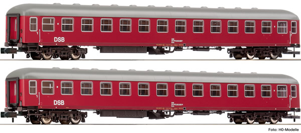 Fleischmann 860706 - Danish Couchette Coach Set  of the DSB              