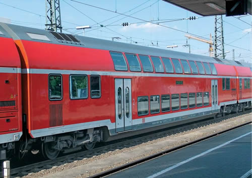 Fleischmann 862101 - Double-decker coach 2nd class, type DBpza 780.1, of the DB AG