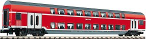 Fleischmann 8624 - DB 1st/2nd Class Bi-Level Caoch RED