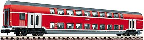 Fleischmann 8625 - DB 2nd Class Bi-Level Coach RED