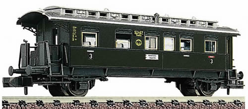 Fleischmann 8766 - 3rd Class passenger coach with load bay, type CCitr Pr05 of the DRG
 