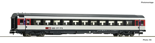 Fleischmann 890322 - 2nd class passenger carriage