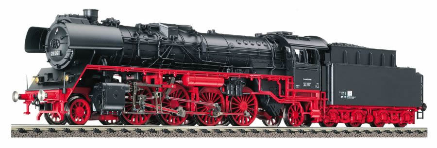 Locomotive Vapeur SNCF Fleischmann HO 1/87 – Réf 1351F, Noire, Occasion