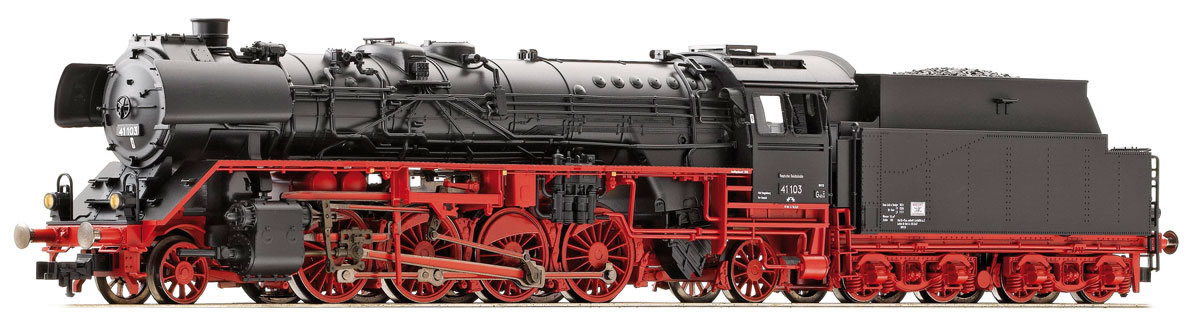 Fleischmann 413402 - Steam locomotive BR 41 103, w. tender T32