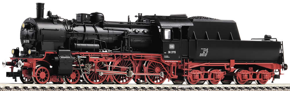 Locomotive Vapeur Fleischmann 4161 F1080 - HO - 230.F.641 - Occasion Testée