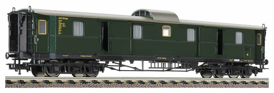 Fleischmann 563004 HO F-Zug-Baggage Car Type Pw4u-37, DB