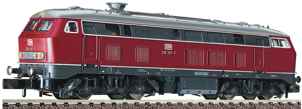 Fleischmann 723607 - German Diesel Locomotive 218387-9 of