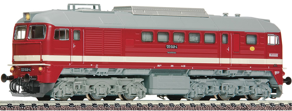 Fleischmann 725271 - German Diesel Locomotive BR 120 of the DR