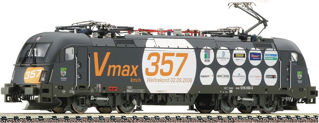 Fleischmann 731216 - Austrian Electric Locomotive 1216 050 World Record Loco