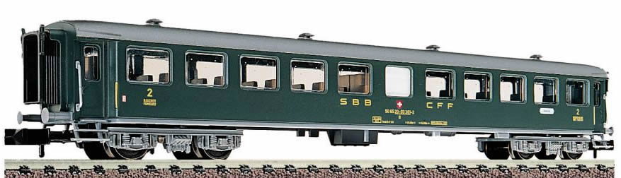 Fleischmann 8139 - Express coach 2nd class, type B (convert Fleischmann 8139 - Express coach 2nd class, type B (convert