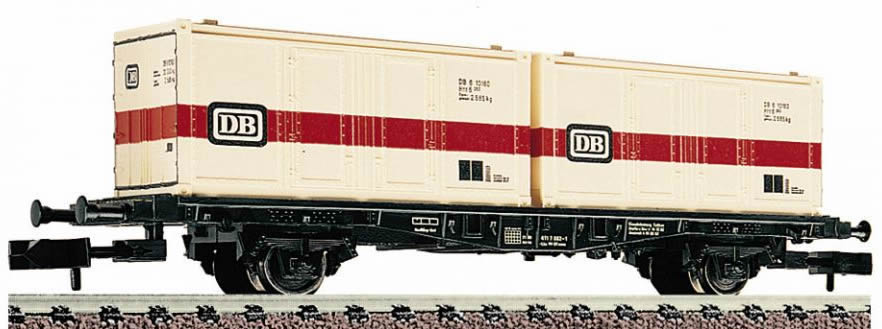 Wagon Fleischmann 823603 Transport De Rails K.P.E.V. - Époque I, échelle N, Occasion