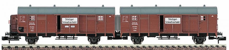 Fleischmann N - Wagon De Marchandises Pour Trains Miniatures  7 Camion A Caisse Ouverte Haute A 2 Essieux Type 0mm55 Db