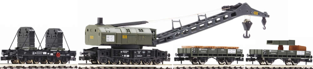 Fleischmann 859901 - Crane Car Set, DB