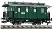 German 3rd class coach, type Ci Pr 86 of the DRG