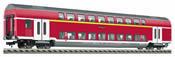 Double-decker coach 1st/2nd class