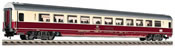 IC/EC-long distance 1st class openplan coach, type Apmz.123 of the DB