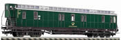 4-axled, post coach with brakeman's cab, type Post 4 (Post4-b/17) of the Deutsche Bundespost