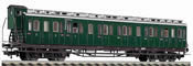 4-axled, 1st/2nd class compartment coach with brakeman's cab, type AB4 (BCpr04) of the DB