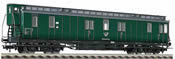 Post coach with brakeman's cab, 4-axled, type Post 4 (Post4-b/17) of the DR