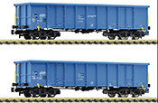 2-piece set: Open freight wagon