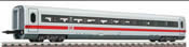 ICE 2-Coach with traffic red stripe, 2nd Class, type 806.3 of the DB AG