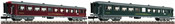 Swiss 2pc Wagon Set Classic Train (Part 2) of the SBB