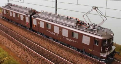 Fulgurex 2261 - Swiss Electric Locomotive Class Ae 8/8 of the BLS