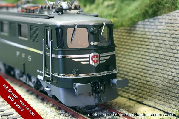 Fulgurex 22521 - Swiss SBB/CFF Ae6/6 Heavy Electric with URI Canton