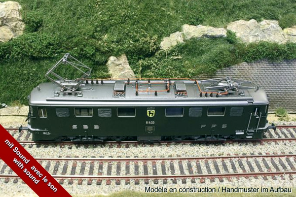 Fulgurex 22521 - Swiss SBB/CFF Ae6/6 Heavy Electric with URI Fulgurex 22521 - Swiss SBB/CFF Ae6/6 Heavy Electric with URI