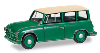 Herpa 27657 - Awz P 70 Station Wagon, Green/Beige 027656-002
