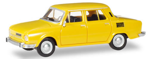Herpa 28820 - Skoda 110 L Honey Yellow