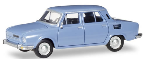 Herpa 28837 - Skoda 110 L Dove Blue