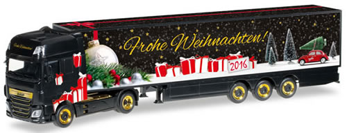 Herpa 306249 - DAF XF SSC Semi (67.95) Christmas 2016