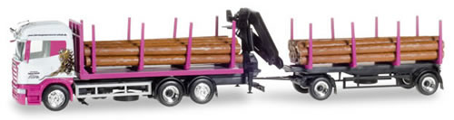 Herpa 307147 - Scania R ($ 83.95) Log T/T Scholz