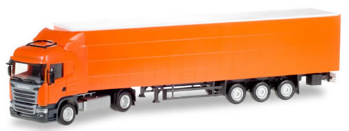 Herpa 307451 - Mercedes Actros Curtain Semi Undecorated